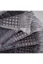 Zeus 4-Piece Hand Towel Set 100% Organic Cotton Inject Anthracite 30x50 Cm - 4