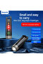 Button Electronic black PRO EDC EDC Flashlight LED Rechargeable Lamp Mini EDC Keycha