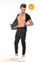 Short Sleeve Thermal Leggings with Maximum Zipper Waist and Belly Base - 4