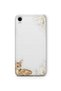 iPhone Xr Compatible Transparent Phone Case with Fawn Pattern