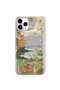 iPhone 11 Pro Max Compatible Dream Garden Patterned Transparent Phone Case