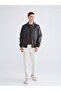 Lcwaikiki Classic Standard Fit Men's Leather Look Jacket - 2