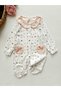 100% Cotton Baby Girl Long Sleeve Seasonal Jumpsuit - 2