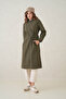 Riva Drawstring Hooded Trench Coat – Waterproof Dense Weave and Comfortable Fabric Women's Trench Coat - 3