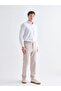 Regular Fit Long Sleeve Dobby Men's Shirt - 2