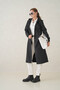 Riva Drawstring Hooded Trench Coat – Waterproof Dense Weave and Comfortable Fabric Women's Trench Coat - 2