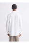 Ecru Regular Fit Long Sleeve Men's Shirt - 4