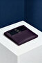 Real Leather Purple Card Holder – Slim and Stylish Design - 5