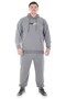 Men's Plus Size Hooded Sweatsuit Set with 2 Strands of Yarn Suitable for up to 154 Kilograms - 3