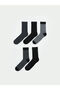 Patterned Men's Ankle Socks 5 Pack - 3