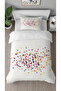 Heart Love Affection Happiness Patterned Printed Special Design Single Stylish Duvet Cover Set Without Sheets