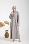 Lace. Zip-up Shawl Hijab Prayer Dress