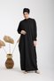 Lace. Zip-up Shawl Hijab Prayer Dress - 4