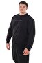 Men's Plus Size 2 Thread Crew Neck Sweatsuit Tracksuit Set Suitable for Weight up to 154 Kilograms - 2