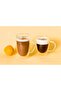 Double Wall Glass Tea & Coffee Cups with Handle, 350 ml, Set of 2 - 7