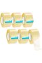 Clear Packing Tape 48mm x 100 Yards (6 Pieces, 100 Yards Each)