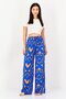 Women Regular Fit Allover Print Palazzo Pants, Multicolor - 2