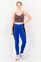 Women Sportswear Fit Training Leggings, Blue - 4