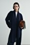 Navy Blue Ura Knitwear Scarf - 5