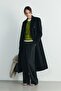 Green Fade V-Neck Sweater - 6