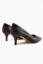 Flora Beige Stiletto Women's Heeled Shoes - 6