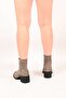 Laceless Zippered Thermo Sole Genuine Leather Heeled Boots 336-1231 Women's Boots - 4