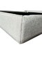 Terakkai 180x200 Upholstered King Bed - Beige Fabric, Engineered Wood, 2-Year Warranty - 5