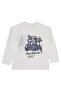 Urban Printed Sweatshirt for 6-9 Years - Ecru