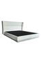 Terakkai 180x200 Upholstered King Bed - Beige Fabric, Engineered Wood, 2-Year Warranty - 4
