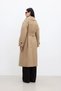 Belted Oversize Premium Women's Cashmere Coat - 3