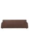 Tokishi 3-Seater Full Leather Sofa - Tan, Stylish Wood Frame, 2-Year Warranty, Comfortable Seating - 7