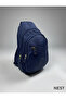 Polo Star Adjustable Casual Navy Blue Waist Bag, Shoulder Bag - 3