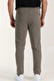 Thessaloniki Slim Fit Straight Leg 3 Thread Fleece-Lined Winter Bottom Sweatpants - 4