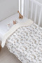 Plush Double Face Blanket - Pureline Series - Dreamland Safari