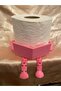 3D Printing Sitting Figure Toilet Paper Holder – Decorative Stand - 4