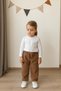 Children's Velvet Trousers Stone 3–9 Years |   Rg1717 - 2