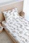 Single Fitted Sheet Set - Pureline Series - Dreamland Safari - 2