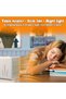 Mini Desk Heater, OPTIM SOLUTION, 3 Temperature Levels, Heating & Cooling, 1000-1200W, White - 2