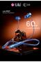 Wireless Neckband Bluetooth Earphones with 60H Playtime, Magnetic ON/OFF, Low Latency 60ms, - 3