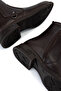 Women's Genuine Leather Brown Heeled Boots - 3