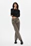KN Women's Loose-Leg Jeans with Laser-Cut Slits Below the Front Pockets - 2