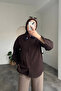 Women's 100% Cotton Oversize Poplin Shirt - 2
