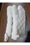2 Pieces Oven Mitts High Temperature Resistant Protecting Hands from Heat Oven Cooker Gloves - 4