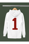 Ayrton Senna Printed Cotton Long Sleeve Fleece-Lined 3 Thread Hooded F1 Sweatshirt - 2