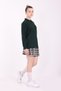 Unisex Adult Polo Neck School T-Shirt Basic Long Sleeve School T-Shirt 100% Cotton S-2Xl Nefti Green - 4