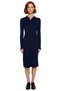 Women's Knitwear Bodycon Midi Long Sleeve Polo Neck Solid Dress Stylish and Comfortable Winter Casual Wear - 3