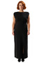 Women's Plus Size Sleeveless Slit Maxi Woven Evening Dress Stylish Design for Special Occasions Quality - 3
