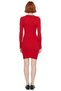 Women's Knitwear Bodycon Long Sleeve Mini Dress Crew Neck Design Spring Autumn Chic - 4