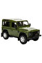 1:14 Land Rover Defender Remote Control Car - Green - 3