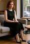 Women's Sleeveless Shift Mold 100% Cotton Maxi Length Plain Dress for Daily Casual and Stylish Outfits - 2